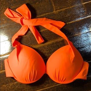 Women’s - Orange Push Up Bikini Top